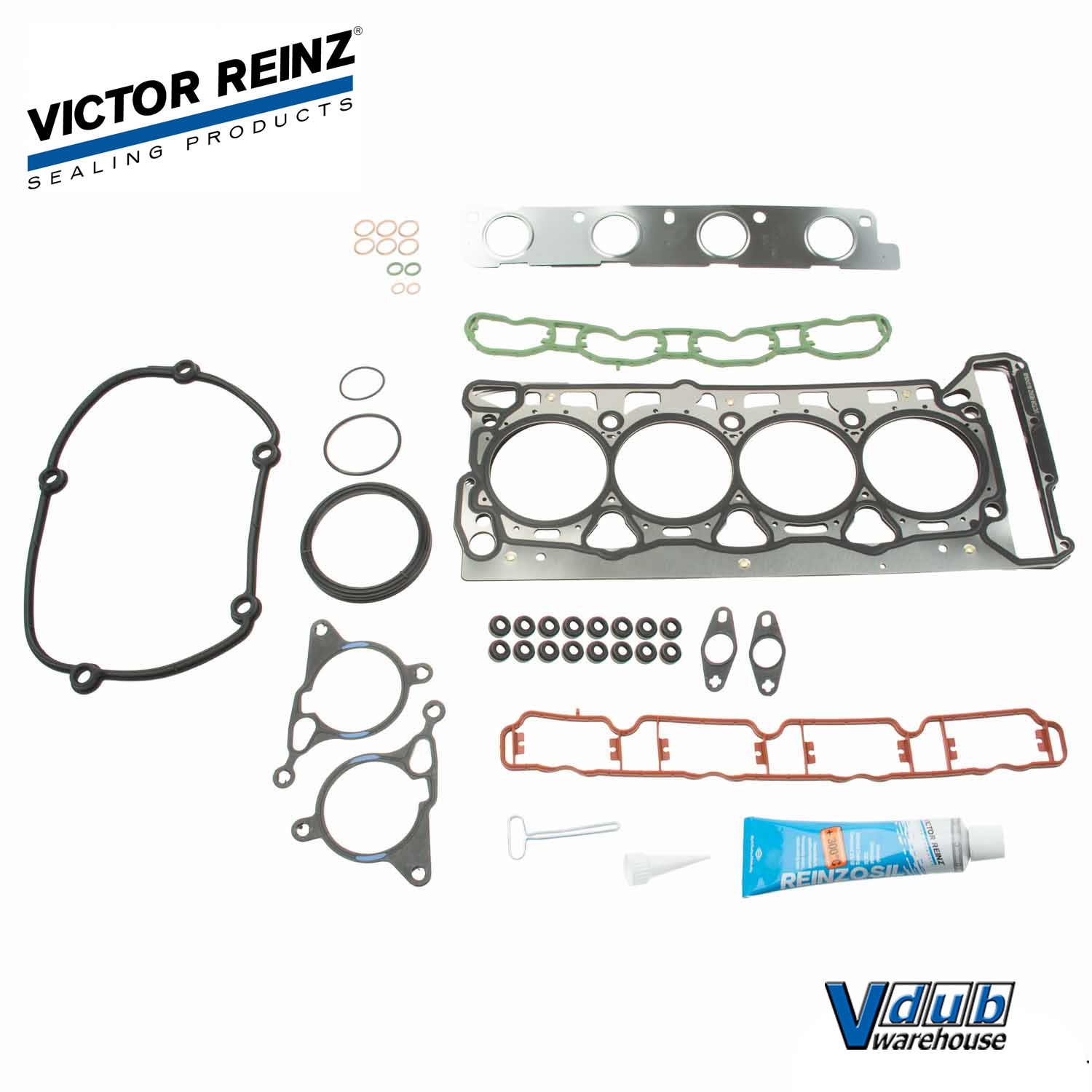 Engine Cylinder Head Gasket Set. 2.0T TSI - vdubwarehouse.com Engine Cylinder Head Gasket Set. 2.0T TSI - vdubwarehouse.com