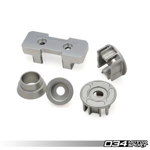 034Motorsport Drivetrain Mount Insert Package, B8 Audi A4/S4/RS4, A5/S5/RS5, Q5/SQ5 Billet Aluminum