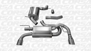 Corsa Performance 3" Cat-Back Exhaust. MK6 GTI