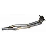 Techtonics Stainless Race Downpipe Golf / GTI / Jetta 85-92 (non-cat) 2 in. w/O2 fitting. All Stainl
