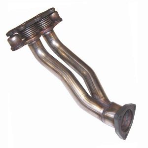 Techtonics Stainless Dual Cat Downpipe for '85-'94 w/ Mk2/3 6 Bolt Manifold