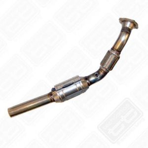 Techtonics Tuning 2.5" Downpipe w/ High Flow Catalytic Converter. Golf / GTI / Jetta 1.8T