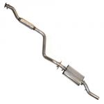 TT 2.25 Aluminized Cat Back, Rabbit 75-84, Scirocco 75-early 84. Borla Stainless Muffler. (full siz