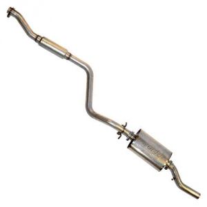 TT 2.25 Stainless Steel Cat Back, 16V Conversion Rabbit 75-84, Scirocco, Cabriolet, 75-early 84