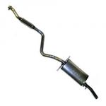 TT 2.25" Exhaust cat back '86-'89 Scirocco-16V w/Stainless Borla