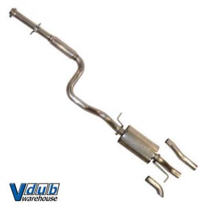 TT Full 2.5 Stainless Steel Cat Back, Golf VR6/1.8T/TDI, 99 & up & Beetle 1.8T/TDI/2.5. Borla Stainl