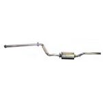 TT 2.25 Aluminized Cat Back, Jetta 8V, 16V, 90-92, 50MM Catalytic Converter. Borla Stainless Muffle