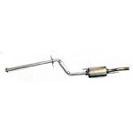 TT 2.25 Aluminized Cat Back, Golf 2.0 93-2/96. Borla Stainless Muffler. (to chassis #1H-T-084 500.