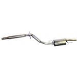 TT 2.5 Aluminized Cat Back, GTI VR6 93-99, 2nd resonators. Borla Stainless Muffler.