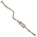 TT 2.25 Stainless Steel Cat Back, 16V Conversion Jetta 80-84. Borla Stainless Muffler.