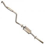 TT 2.25 Aluminized Cat Back, 16V Conversion Jetta 75-84. Borla Stainless Muffler.