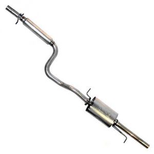 Mk4 Jetta 2.0L Cat Back Ex. 2.25" w/ Stainless Borla Muffler