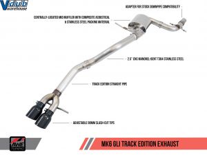 AWE Cat-Back Exhaust. MK6 Jetta 1.8t/2.0t