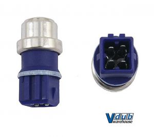 Engine Coolant Temperature Sensor. Blue; 4 Pin, 20mm Clip-In. Golf/GTI/Jetta VR6 95-99. Corrado VR6