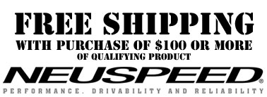 Free Shipping on Neuspeed Orders Over $100