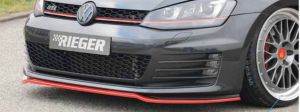 Rieger Spoiler Splitter for Genuine MK7 GTI Front Bumper