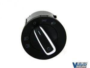 VW Golf 5 / 6 Euroswitch - Standard - OEM Genuine Brushed Aluminum