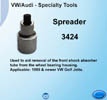 AST Spready: Golf / GTI / Jetta 99-04. Used to aid removal of the front shock absorber tube from the