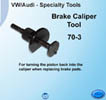AST Brake Caliper Tool. For turning the piston back into the caliper when replacing rear brake pads.